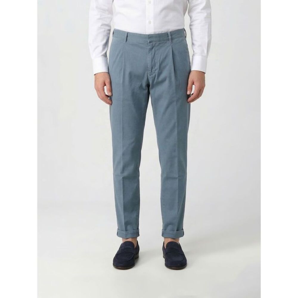 Cotton And Linen Chino Trousers Incotex